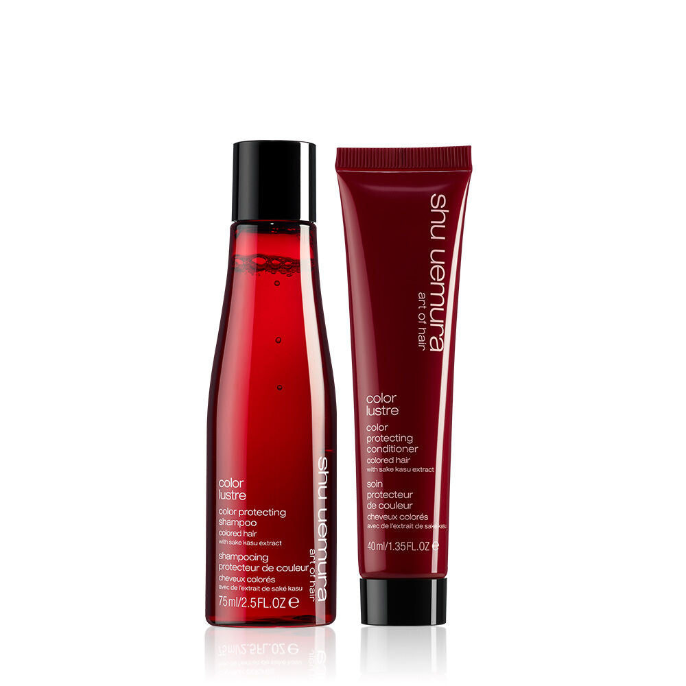 Shu Uemura Color Lustre Reiseset – Shampoo 75 ml und Conditioner 40 ml
