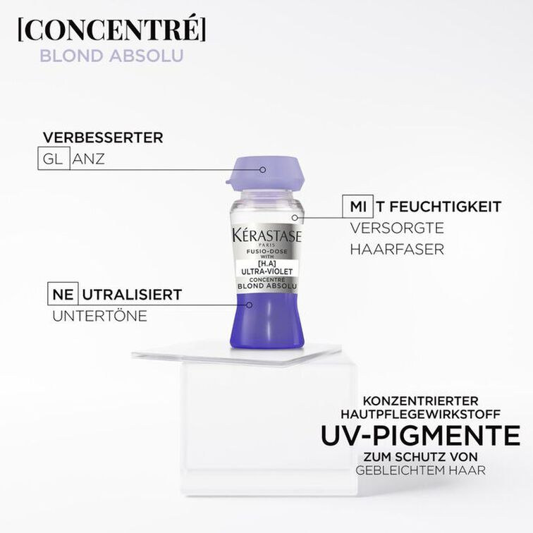 Kérastase Fusio-Dose Ultra-Violet wie wirkt das Pordukt beschreibung