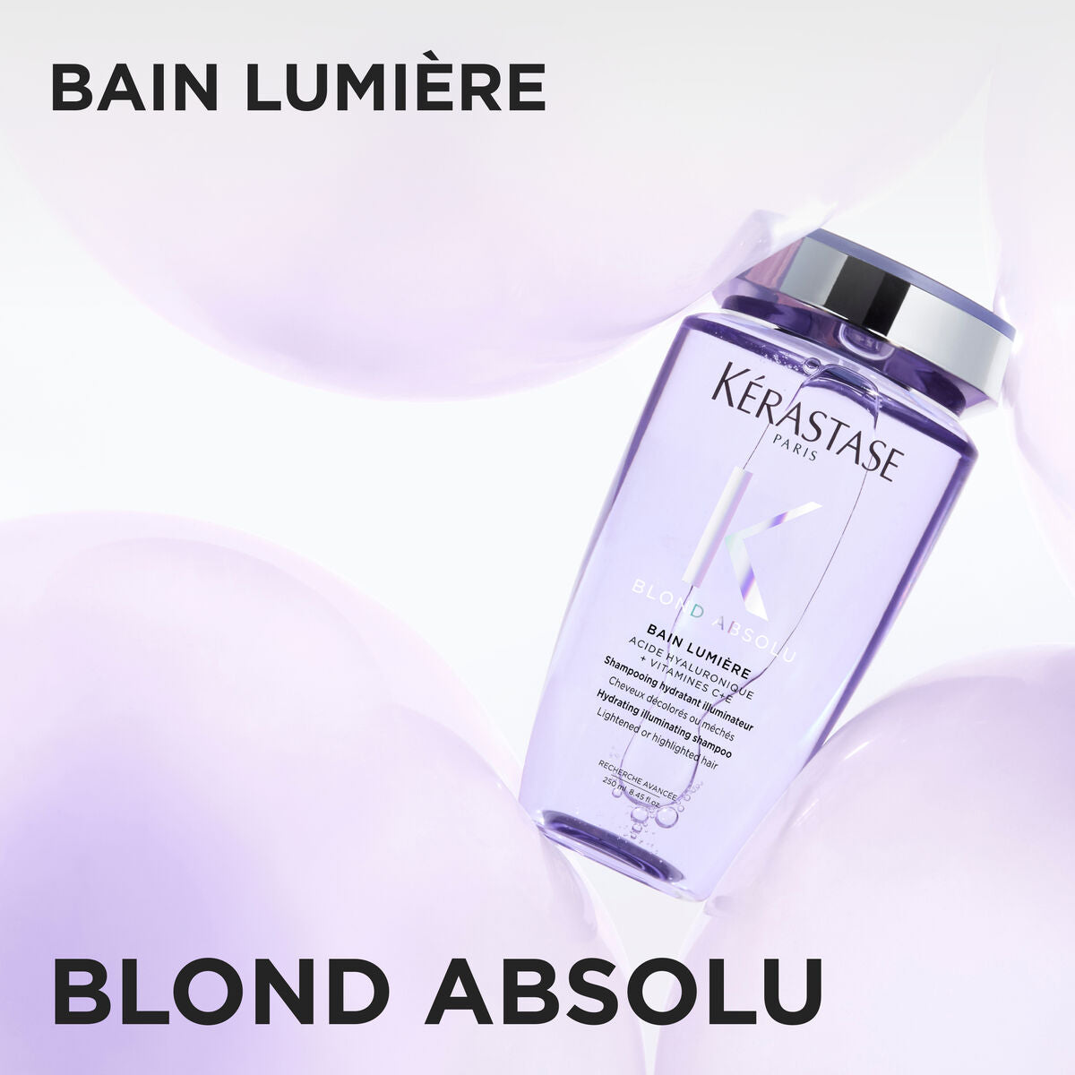 Kérastase Blond Absolu Bain Lumière Shampoo 250 ml – Detailansicht und Anwendung