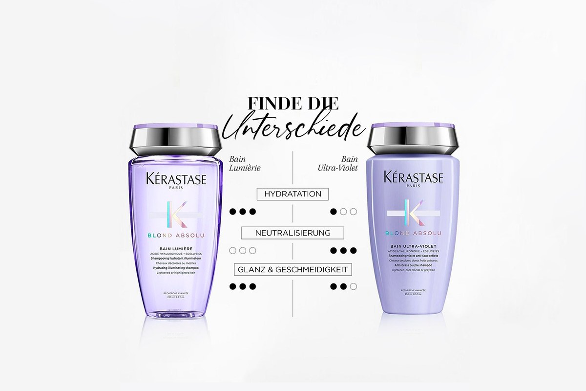Kérastase Blond Absolu Bain Ultra-Violet Shampoo 1000 ml – Textur und professionelle Anwendung