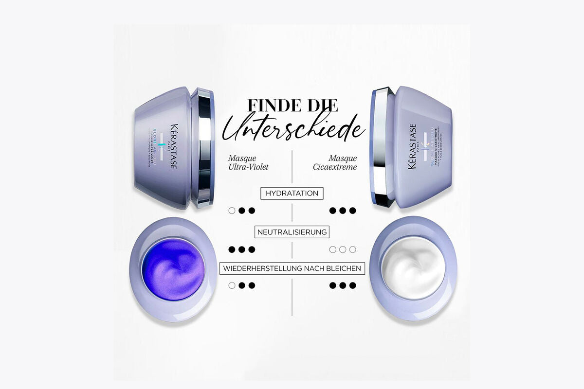 Kérastase Blond Absolu Masque Ultra-Violet 500 ml – Pflegewirkung für blondiertes und aufgehelltes Haar