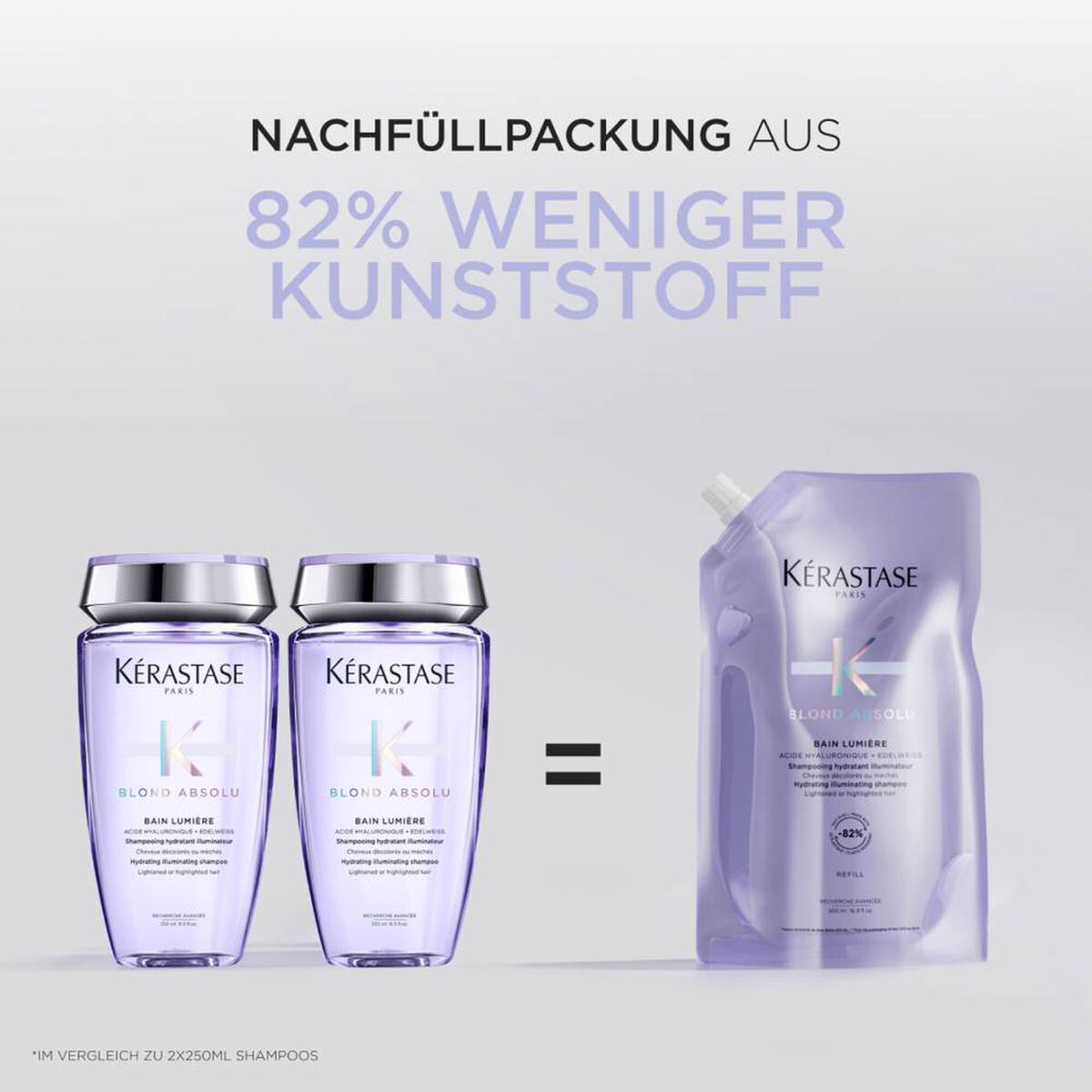 Kérastase Blond Absolu Bain Lumière Refill Pouch 500 ml – Kérastase Blond Absolu Pflegeroutine
