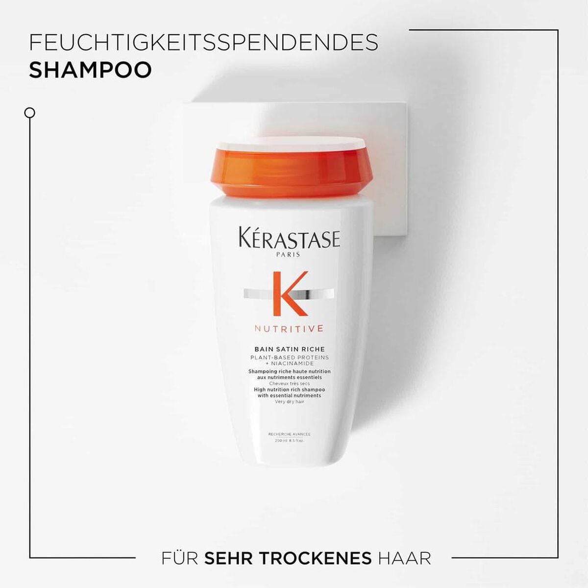 Kérastase Nutritive Bain Satin Riche Shampoo 250 ml – Produktdetail der Kérastase Nutritive Pflege