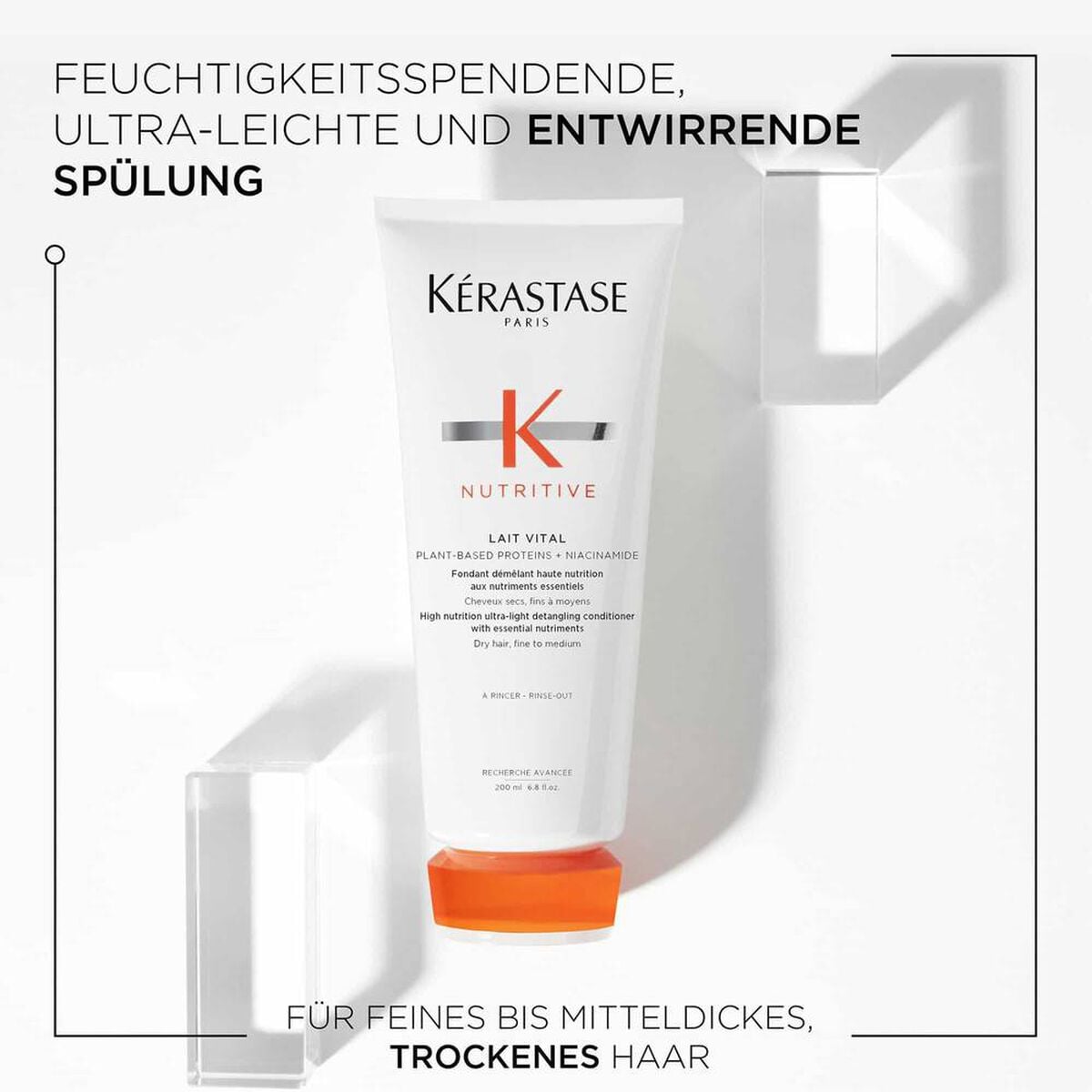 Kérastase Nutritive Lait Vital Conditioner 200 ml – Produktdetail der Kérastase Nutritive Pflege
