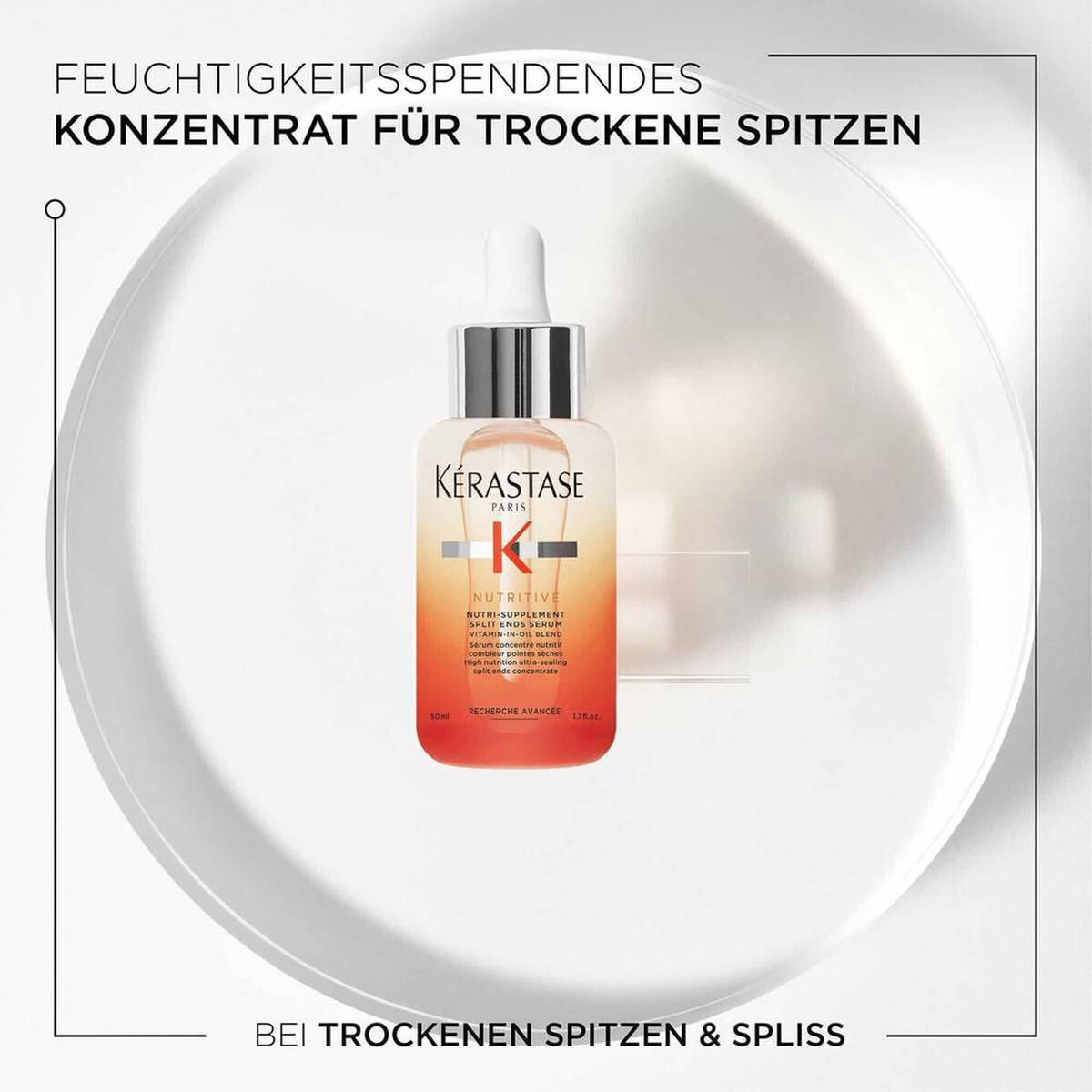 Kérastase Nutritive Fiber Food Dry Ends Serum 50 ml – Produktdetail der Kérastase Nutritive Pflege