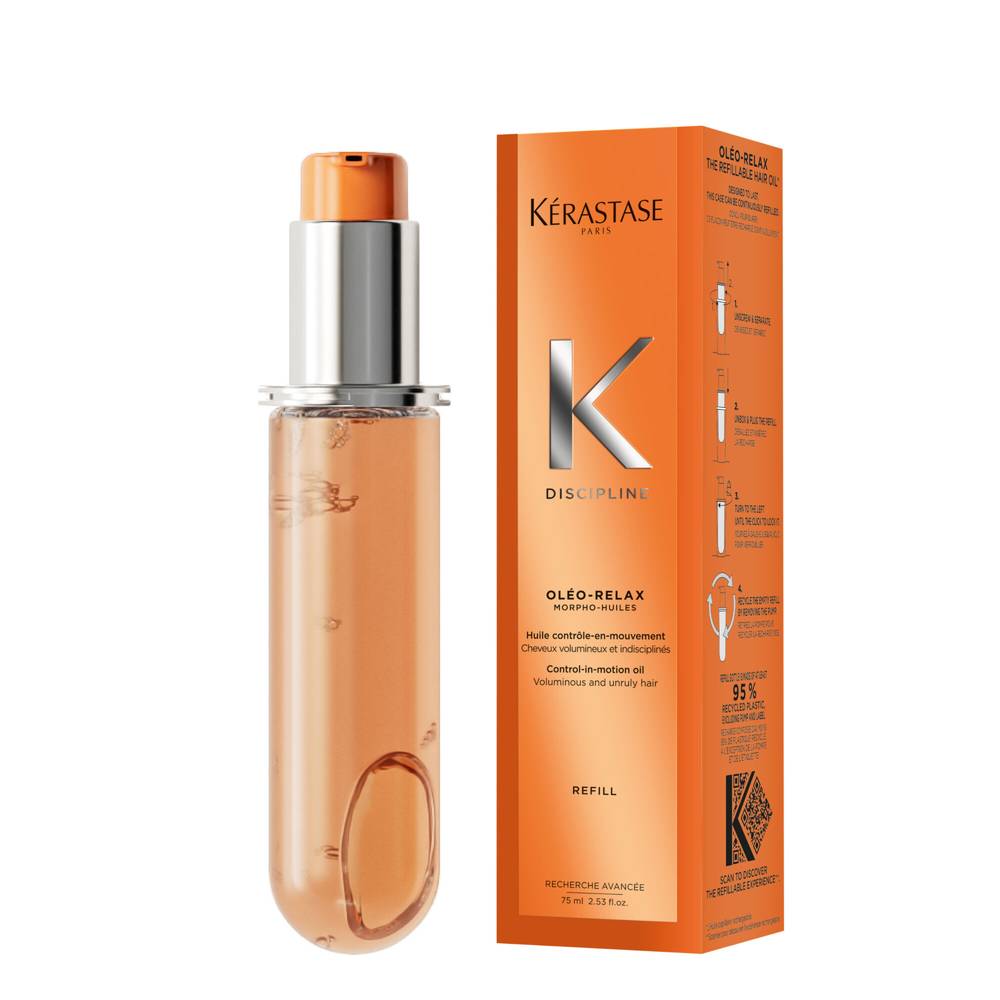 Kérastase Discipline Oléo Relax Haaröl Nachfüllpackung 75 ml – Produktansicht