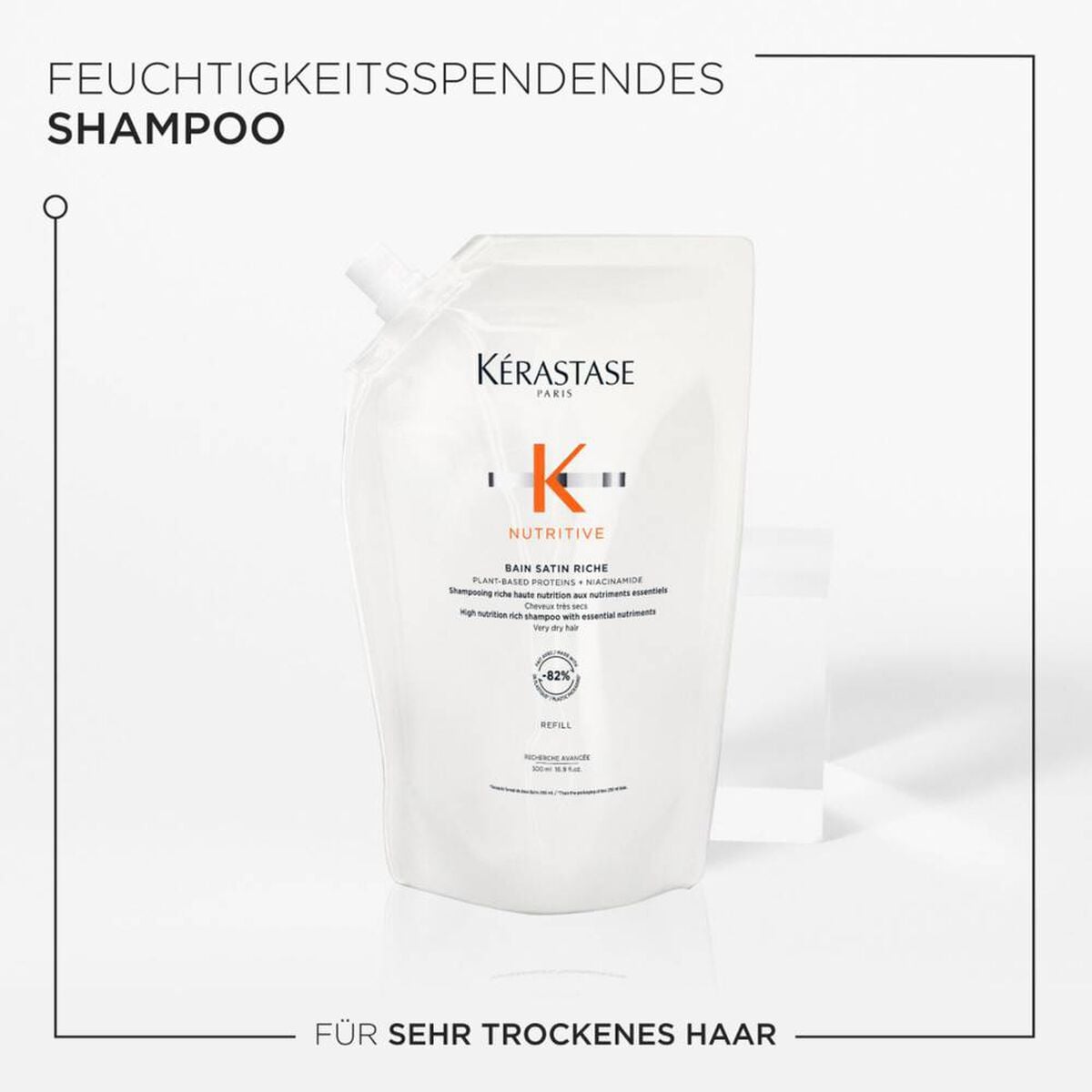 Kérastase Nutritive Bain Satin Riche Refill 500 ml – Produktansicht
