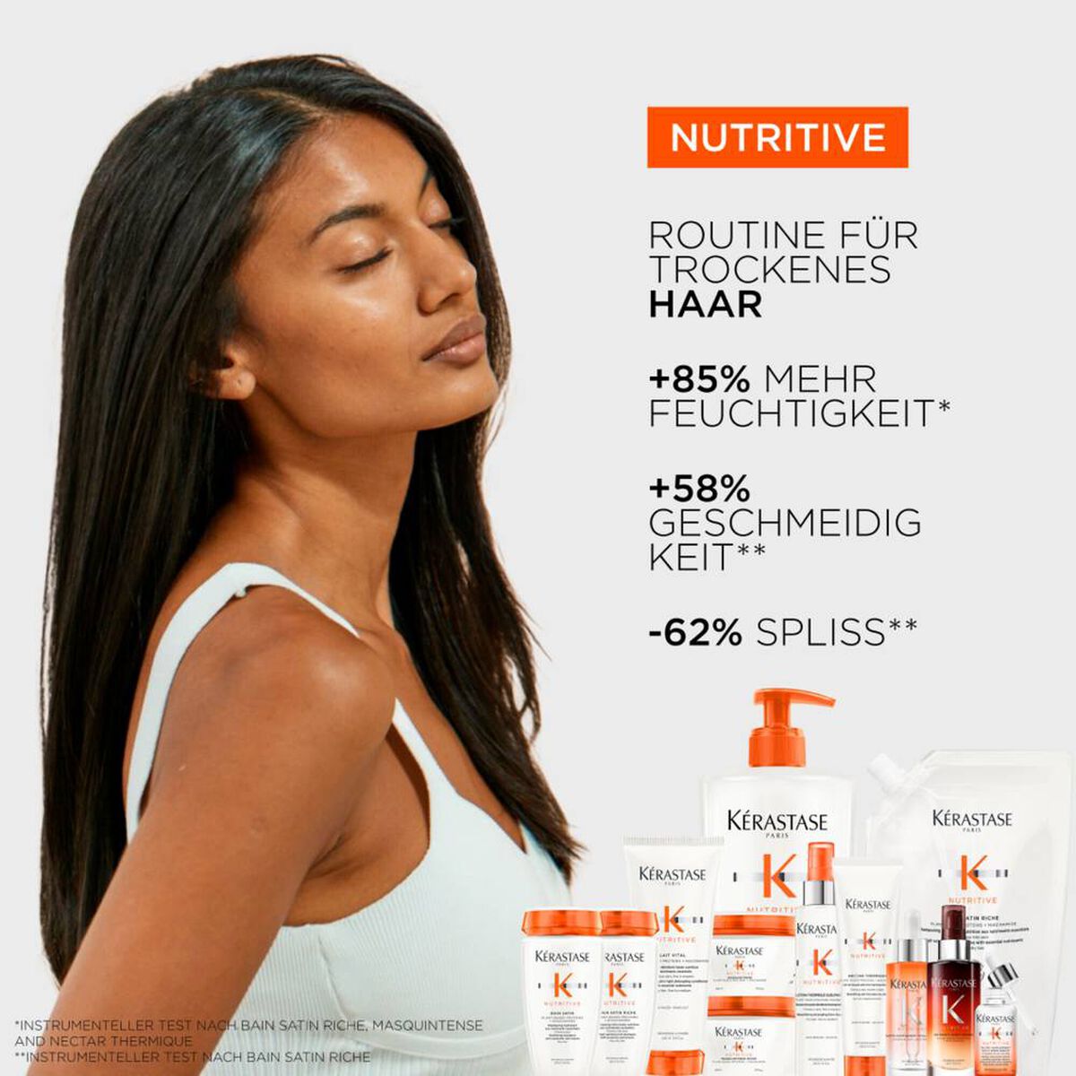 Kérastase Nutritive Bain Satin Riche Refill 500 ml – Produktdetail für sehr trockenes Haar