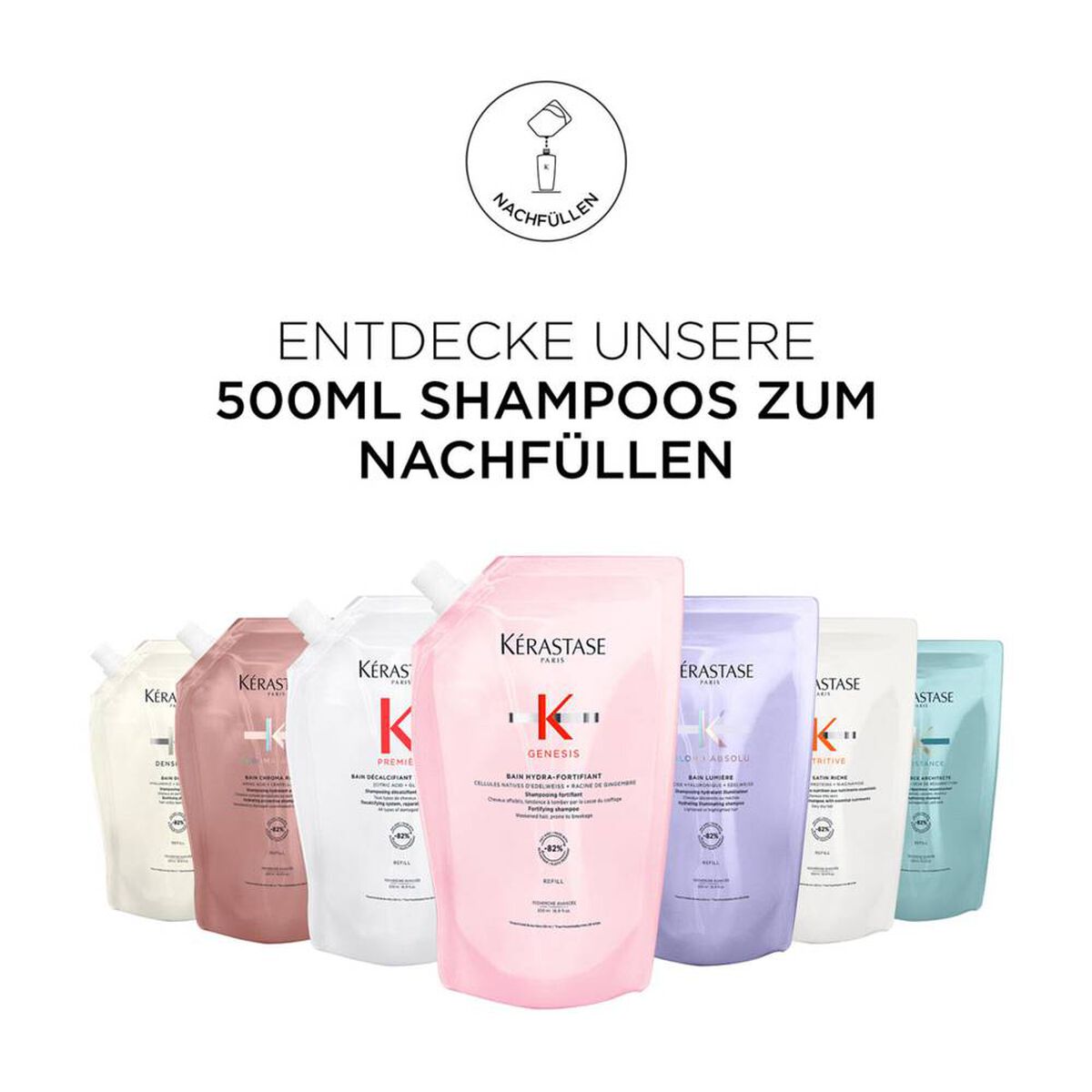 Kérastase Nutritive Bain Satin Riche Refill 500 ml – Detail der Formel und Haarpflege