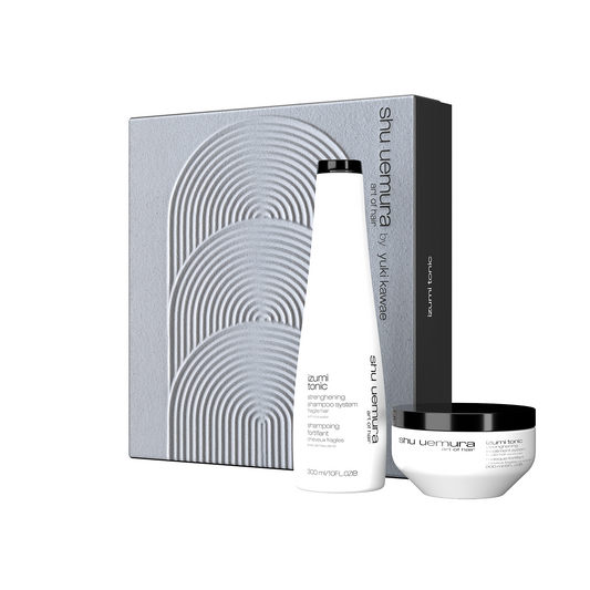 Holiday Izumi Tonic Duo 2025 – Stärkendes Coffret für gesundes Haar – Shu Uemura