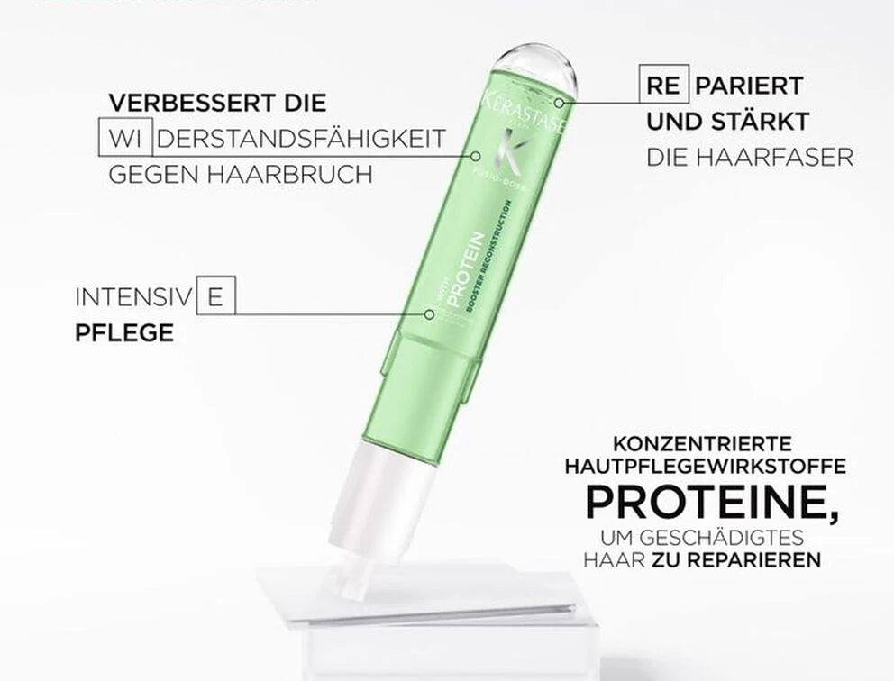Proteinbasierte Aufbaupflege mit Booster Reconstruction