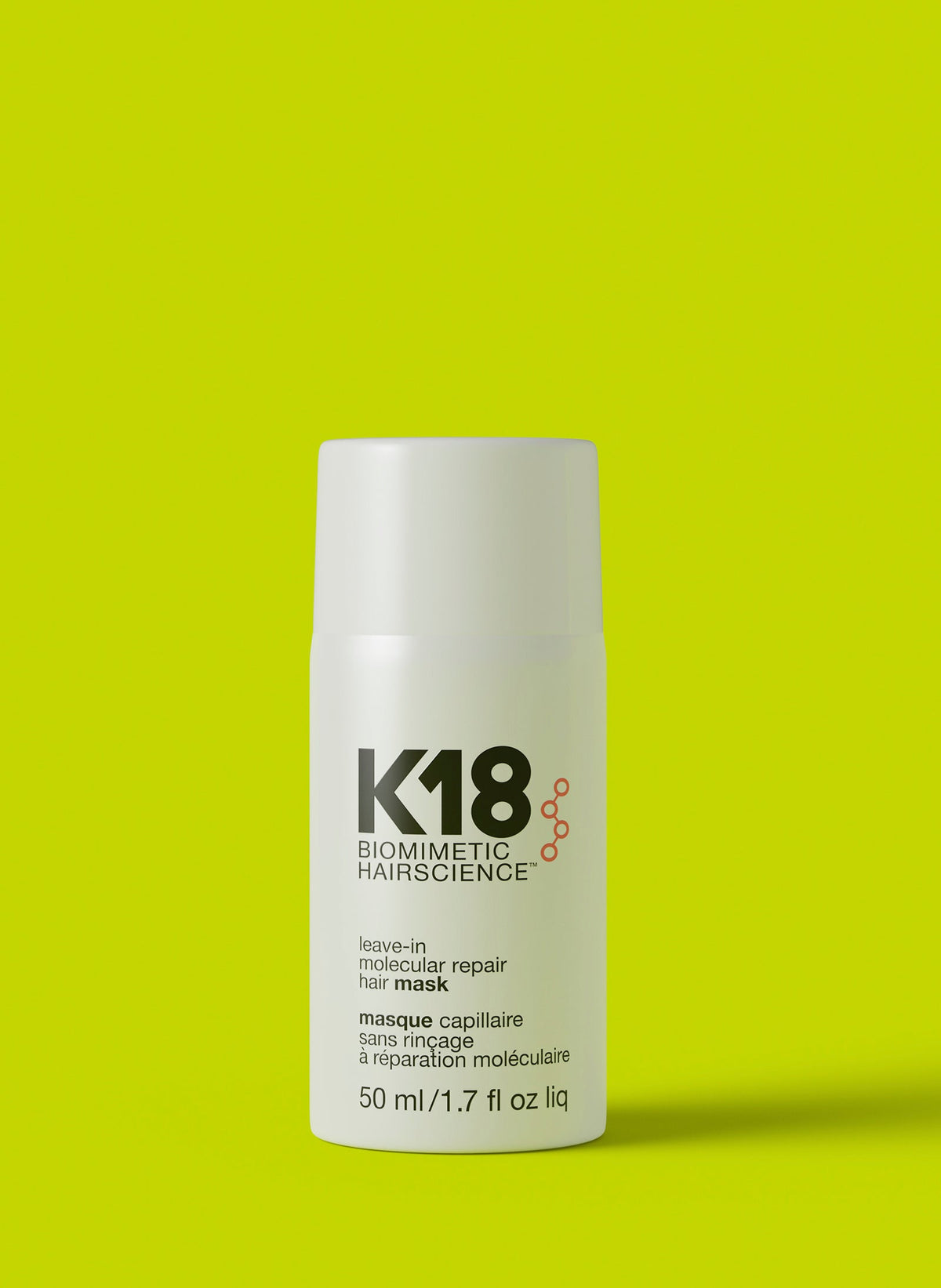 K18 Leave-In Molecular Repair Hair Mask 50 ml – Produktansicht