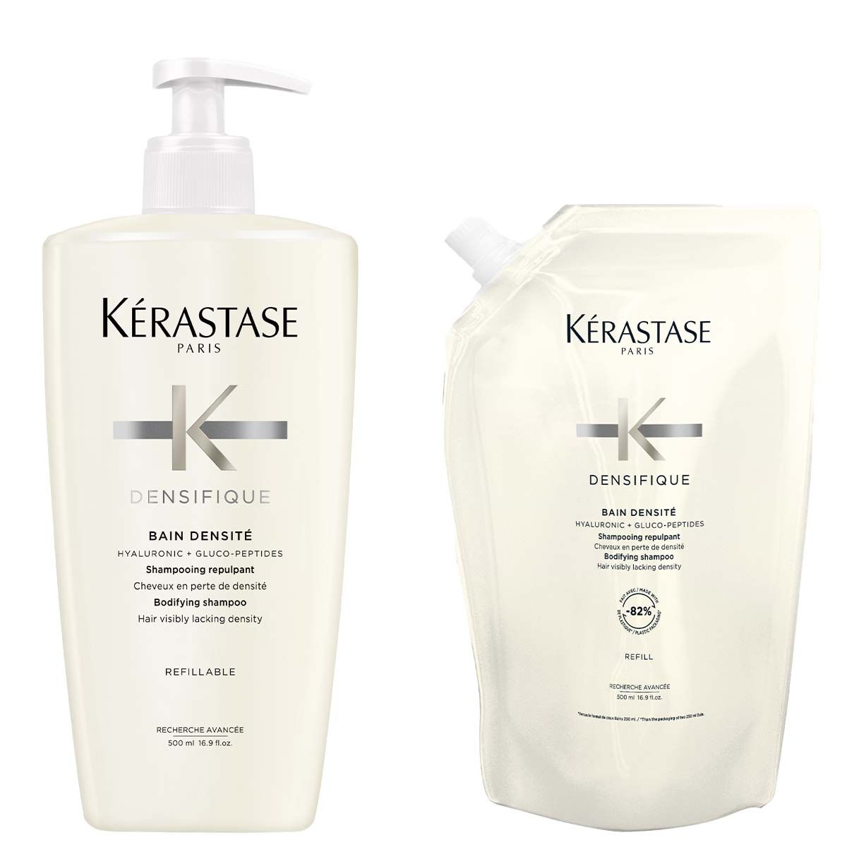 Kérastase Densifique Bain Densité Refill Set 2×500 ml