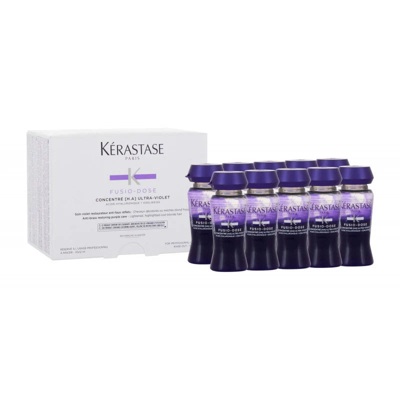 Kérastase Fusio-Dose Ultra-Violet 10×12 ml Set Ampullen