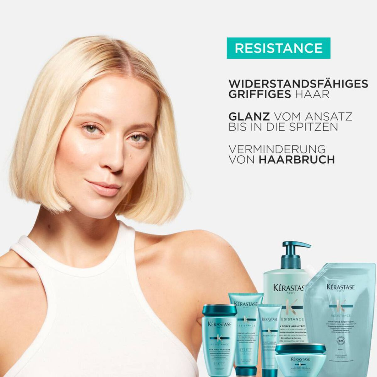 Kérastase Résistance Bain Force Architecte Refill Pouch 500 ml – Produktdetail
