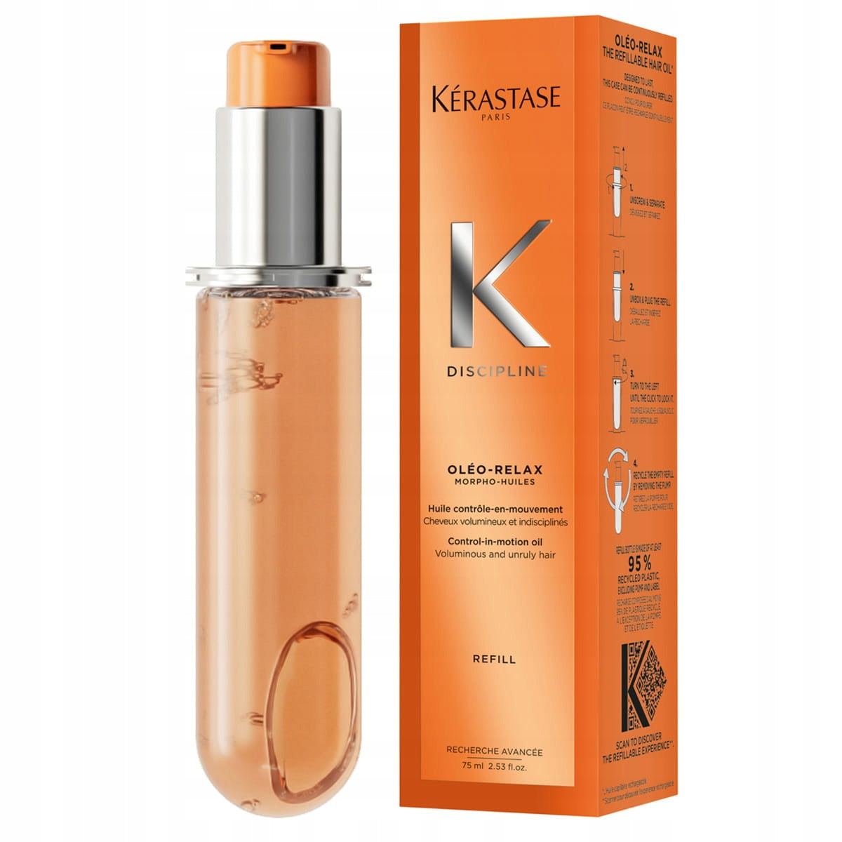 Kérastase Discipline Oléo Relax Haaröl Nachfüllpackung 75 ml