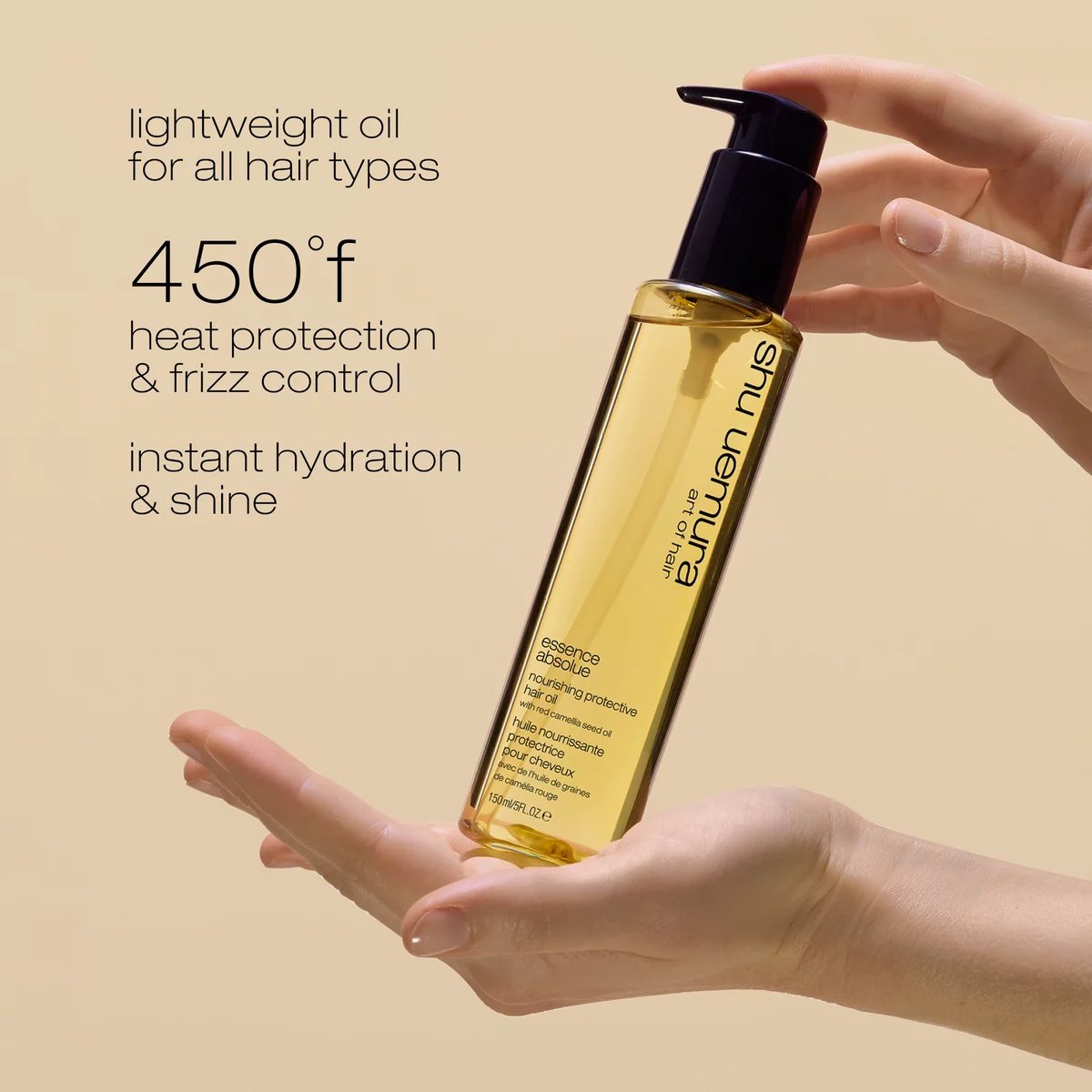 Shu Uemura Essence Absolue Nourishing Protective Oil 150 ml – Pflegevorteile und Hitzeschutz